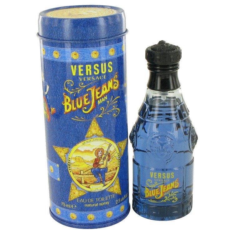 versace blue jeans eau de toilette 75 ml